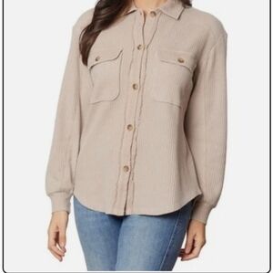 Briggs New York Pink Button Down Shirt